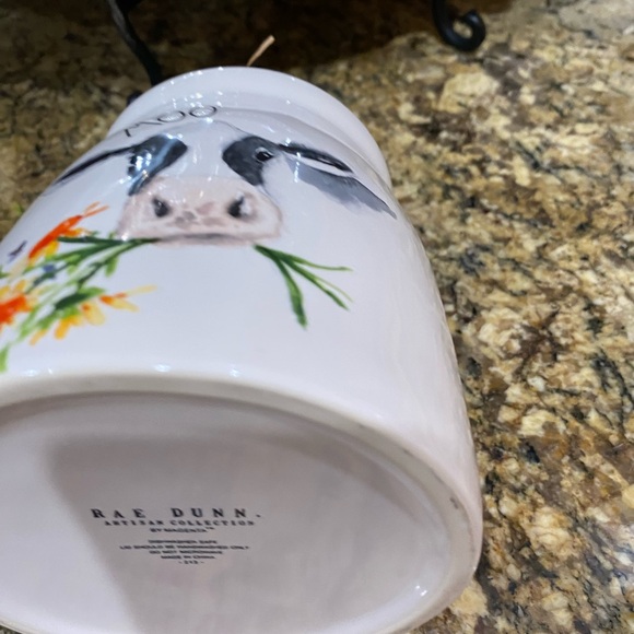 Rae Dunn Farmline Collection MOO cow canister  - Never used Brand new - Picture 10 of 13
